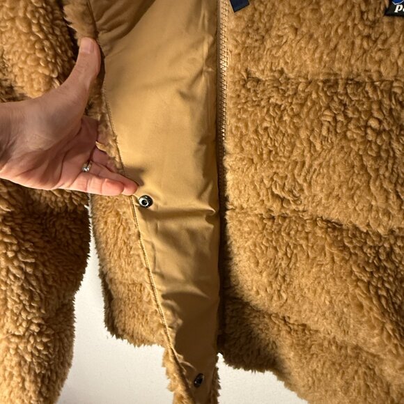 Patagonia Brown Sherpa Fleece Jacket Size Small New With Tags - Picture 3 of 11